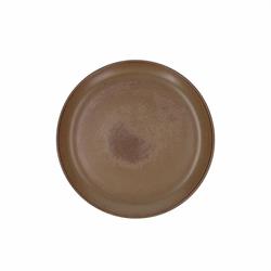 PIATTO TERRACOTTA CM.28 PIANO BROWN BISCUIT