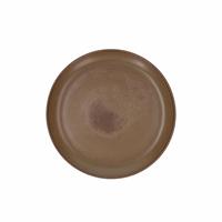 PIATTO TERRACOTTA CM.28 PIANO BROWN BISCUIT