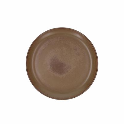 PIATTO TERRACOTTA CM.31 PIANO BROWN BISCUIT