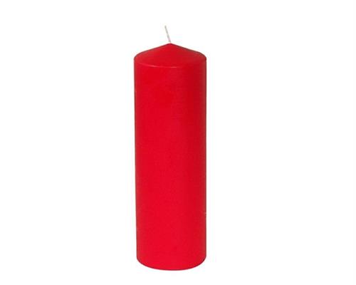 CANDELA MOCCOLO 100X200 H ROSSO