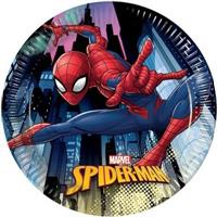 PIATTI CARTA CM.20 PZ. 8 SPIDERMAN