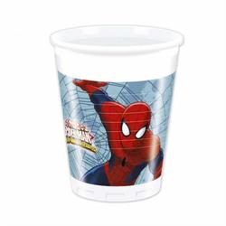 BICCHIERE CARTA 200CC PZ.8 SPIDERMAN