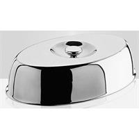 CLOCHE OVALE INOX CM.32 X VASSOI CM.36