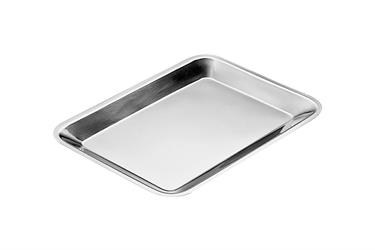 VASSOIO INOX PASTICCERIA CM.27X20