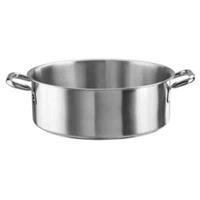 CASSERUOLA INOX BASSA 2M. CM.36 TENDER Lt.13,25