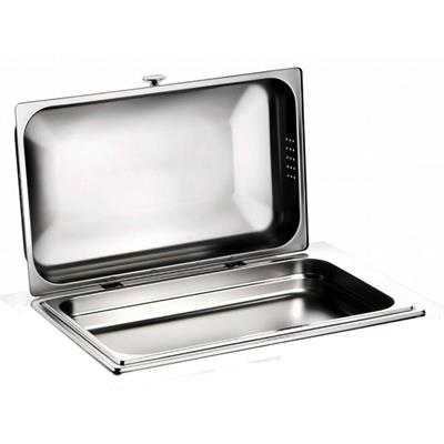 CHAFING DISH GN 1/1 INOX COPERCHIO CON FRIZIONE