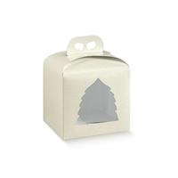 SCAT. PORTAPANETTONE 20X20X18 FINESTRA ALBERO