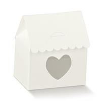 SCAT. CASETTA C.FINESTRA CUORE WHITE 6X4X7