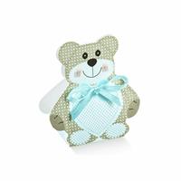 SCAT. ORSETTO TEDDY BEAR CELESTE 6X4