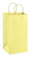 SHOPPER CARTA C/CORDINO MATELASSE' GIALLO 23X10X30