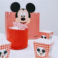 SHOPPER BOX C.CORDINI CM.33X10X27 MICKEY PARTY ROSSO