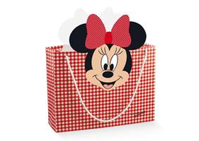 SHOPPER BOX C.CORDINI CM.33X10X27 MINNIE PARTY ROSSO