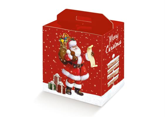 SCAT. PANETTONE BABBO   NATALE 305X225X350