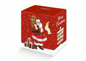 SCAT. CUBOTTO 330X250X350 BABBO NATALE