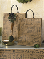 SHOPPER 2 BOTTIGLIE 19X9X38 WORDS AVANA C.SEPAR.