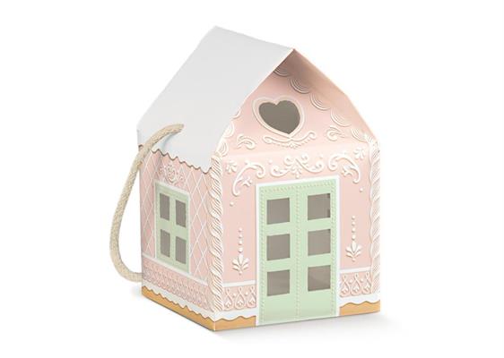 SCAT. CASETTA C.CORDINO 12X12X11 PINK LITTLE HOUSE