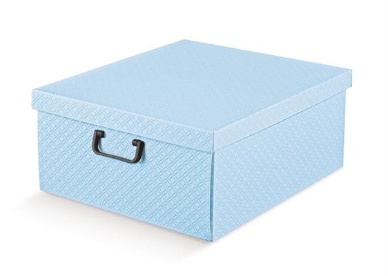 SCAT. TUTTO A POSTO MANIG. 47X42X21 MAT.AZZURRO