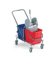 CARRELLO ROLL CROMATO   LT.15+15 CON STRIZZATORE