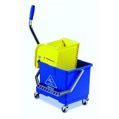 CARRELLO MINI BUCKET LT.17 CON STRIZZATORE A LIBRO