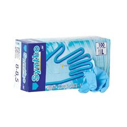 GUANTI NITRILE SYNTHO   PZ. 100 BLU' SMALL