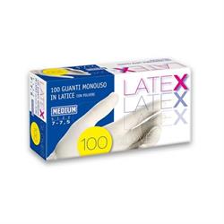 GUANTI LATTICE LATEX-PRO 100 PZ. SMALL