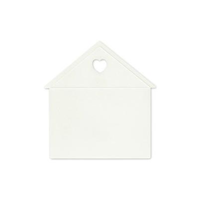 CARTONCINO CASA NOTES   WHITE 15X16