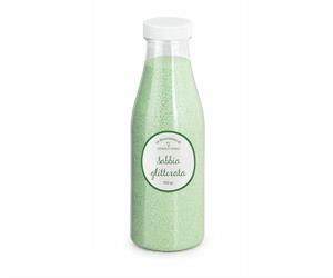 SABBIA GLITTER BOTTIGLIA GR.950 VERDE ACQUA