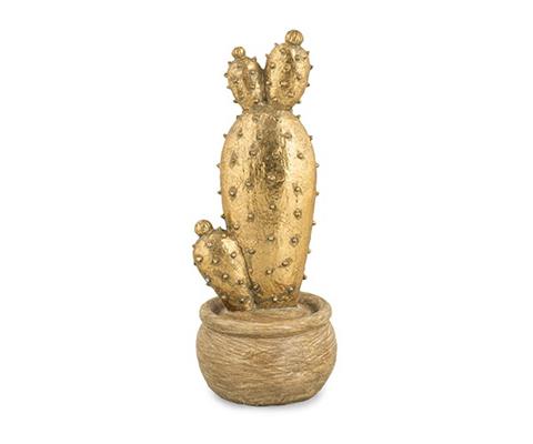 CACTUS MAGNESIA GOLD IN VASO H.30