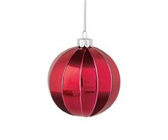 SFERA IN VETRO DIAM. 80 PZ. 1 BORDEAUX