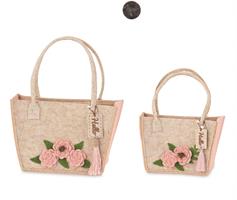 SET 2 SHOPPER PANNO PINK HELLO