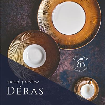 PIATTO PASTA BOWL GOLD D.24 H.6 DERAS