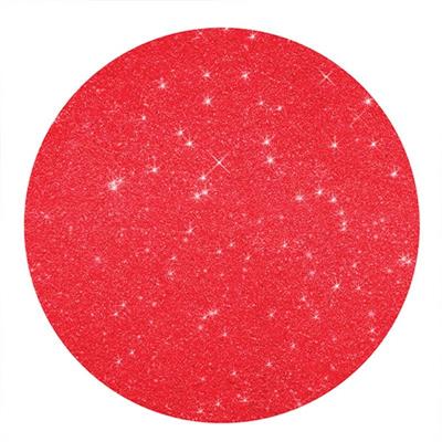 SOTTOPIATTI GLITTER D.33 ROSSO PZ.4