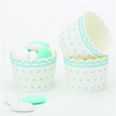 PIROTTINI CUPCAKE CM.5  PZ.20 CELESTE