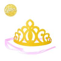 CORONCINA CARTA ORO GLITTER CM.12 PZ.6