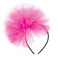 CERCHIETTO CON TULLE    FUXIA