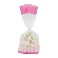 CANDY BAG CM.27 TRASPAR.+ROSA PZ.10