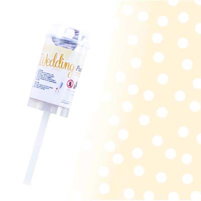 MINI CANNONE POP BIANCO WEDDING