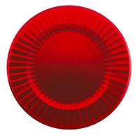 SOTTOPIATTI ROUND SHAPE D.33 SATIN RED PZ.6