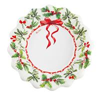 PIATTI ROUND SHAPE D.24 XSTMAS HOLLY PZ.8