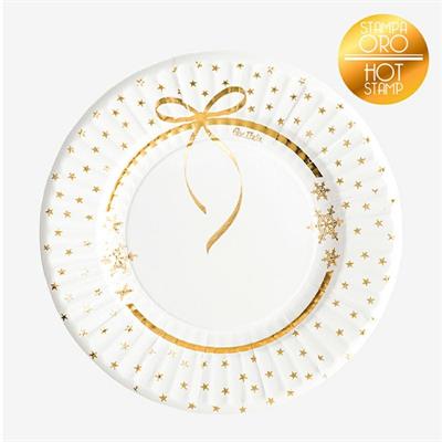 PIATTI ROUND SHAPE D.21 XSTMAS GOLD STAR PZ.8