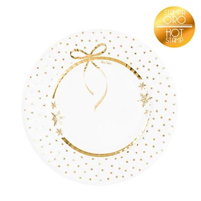 PIATTI ROUND SHAPE D.27 XSTMAS GOLD STAR PZ.8