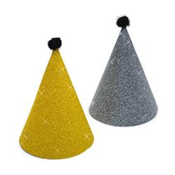 CAPPELLINI GLITTER CON  PON PON GOLD BLACK PZ.6