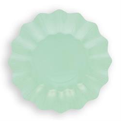 PIATTI CARTA MONOCOLORE CM.21 PZ.8 MENTA