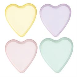 PIATTI CARTA SWEET CM.18 PZ.8 HEART