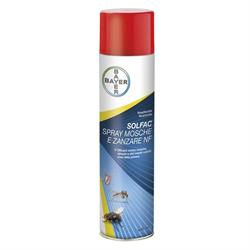 SOLFAC SPRAY MOSCHE  E  ZANZARE 400 ML. BAYER