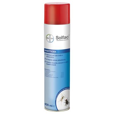 SOLFAC SPRAY MOSCHE  E  ZANZARE 400 ML. BAYER