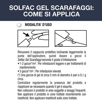 SOLFAC GEL SCARAFAGGI   20 GR. PRONTO ALL'USO