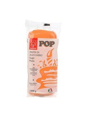 PASTA DI ZUCCHERO POP   KG.1 ARANCIO