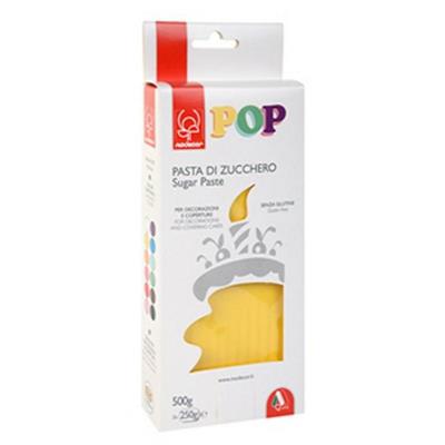 PASTA DI ZUCCHERO POP   GR.500 GIALLO SOLE