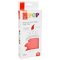 PASTA DI ZUCCHERO POP   GR.500 ROSSA